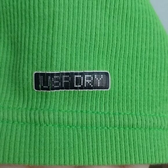 Puma Green White USPDRY Tank w/Striped Logo - M - Picture 7 of 8